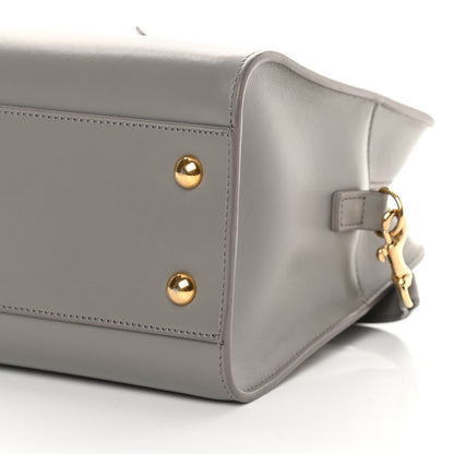 Saint Laurent Calfskin Monogram Baby Cabas Fog 9 of 13