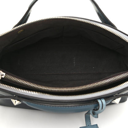 Fendi Vitello Dolce 4 Color Medium By The Way Boston Bag Lavagna Riviera Multicolor 6 of 13