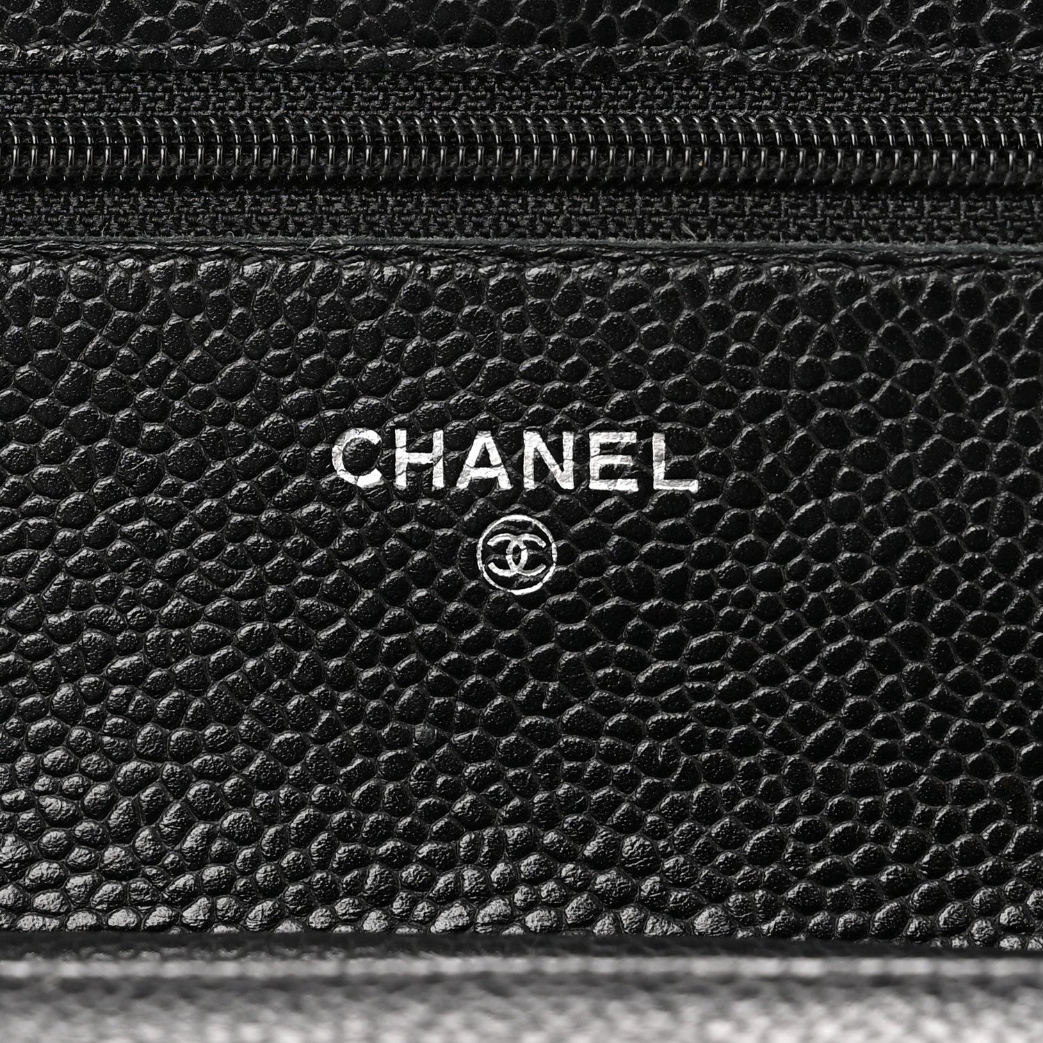 Chanel Caviar Quilted Wallet on Chain WOC Black 6 of 13