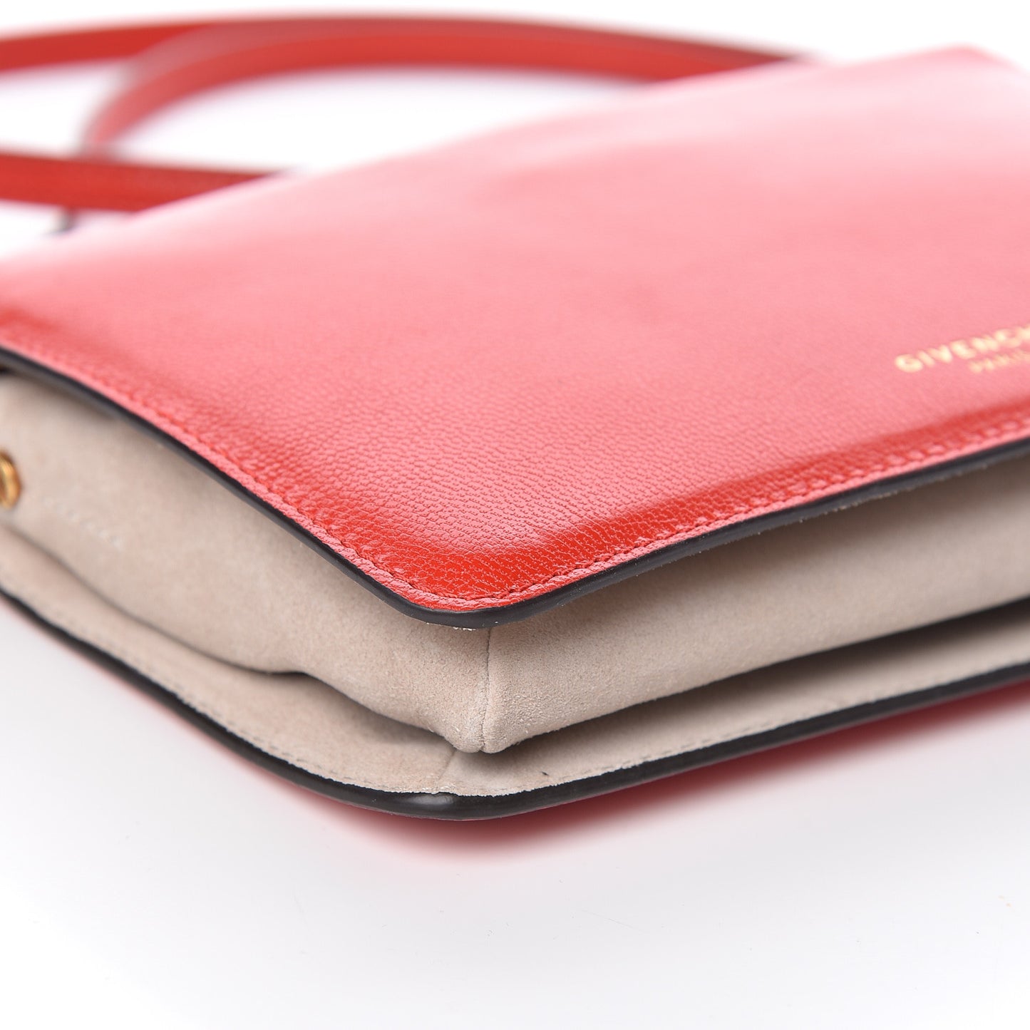Goatskin Suede Cross 3 Crossbody Bag Red