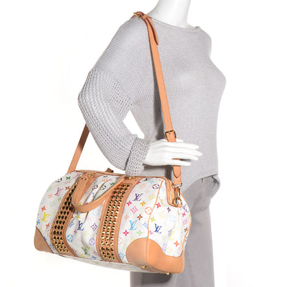 Louis Vuitton Monogram Multicolor Courtney GM White 2 of 7