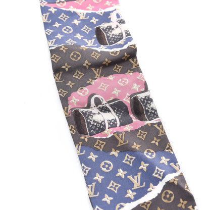 Louis Vuitton Silk Monogram Voyage Bandeau 4 of 5