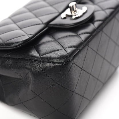 Chanel Lambskin Quilted Mini Square Flap Black 10 of 13