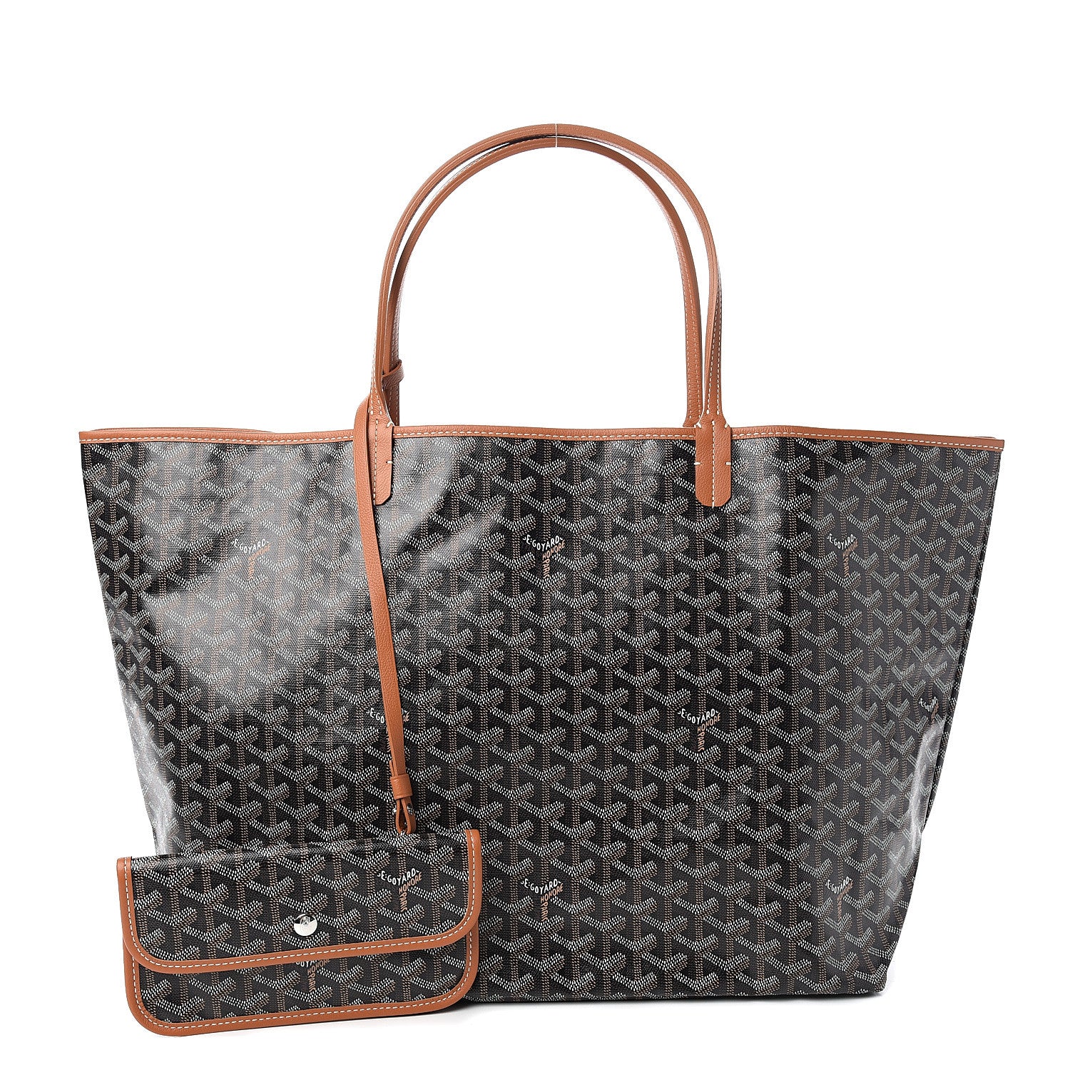 Goyard Goyardine Saint Louis GM Black Gold 1 of 10