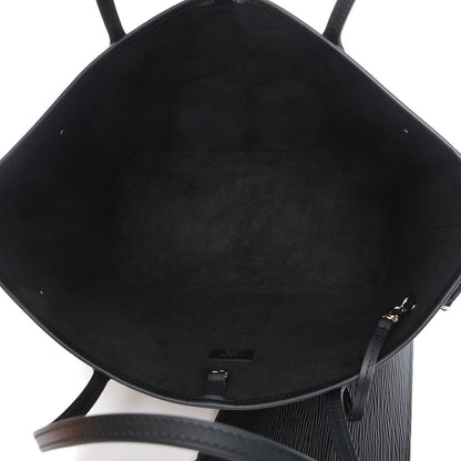 Louis Vuitton Epi Neverfull MM Black 6 of 9