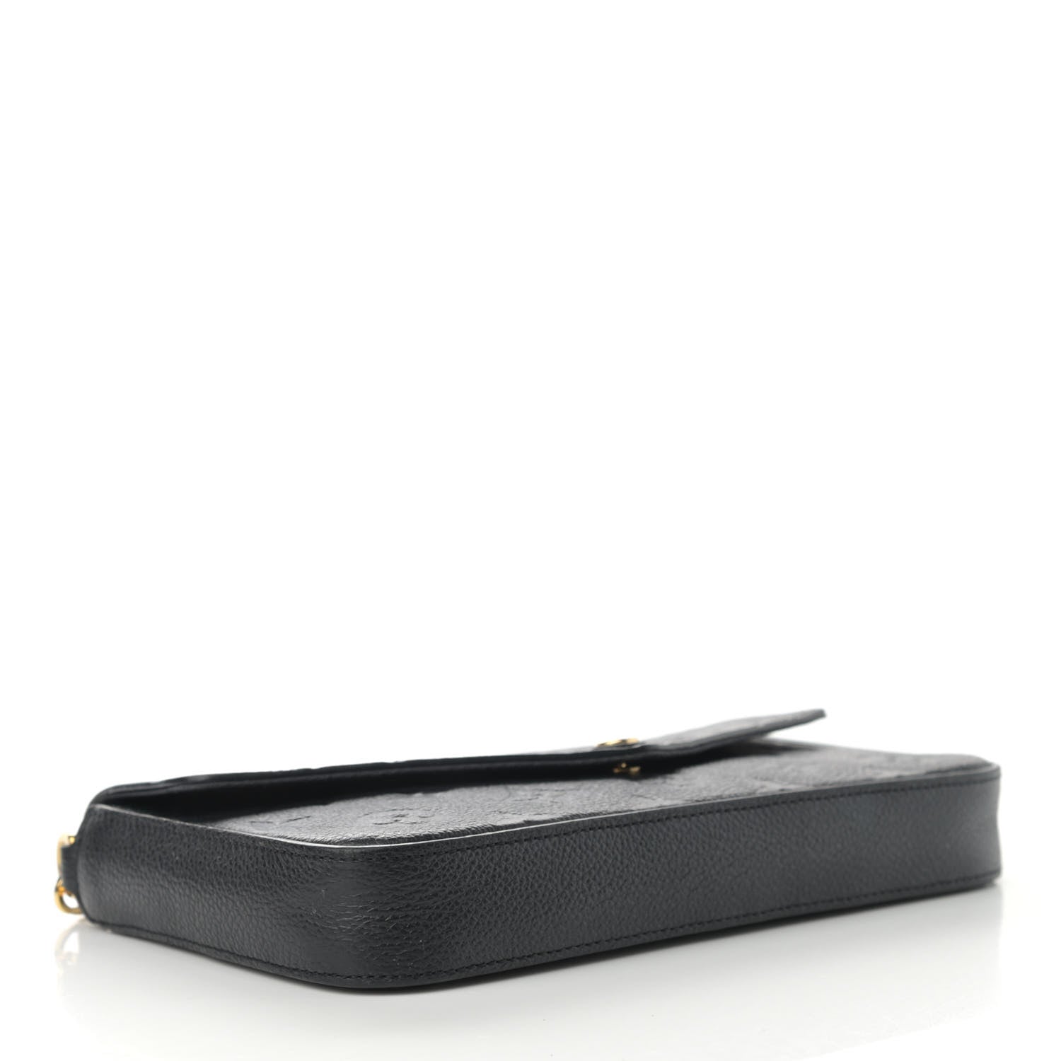 Louis Vuitton Empreinte Pochette Felicie Chain Wallet Black 4 of 10