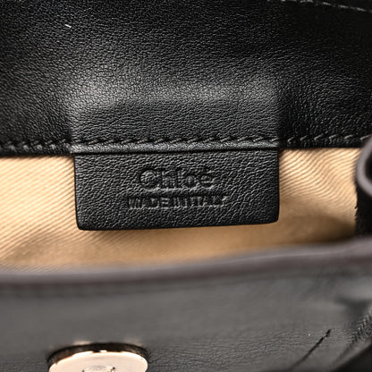 Chloe Suede Calfskin Mini Faye Backpack Black 6 of 11