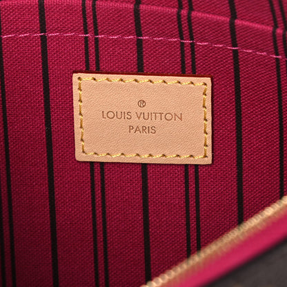 Louis Vuitton Monogram Neverfull MM GM Pochette Pivoine 6 of 8
