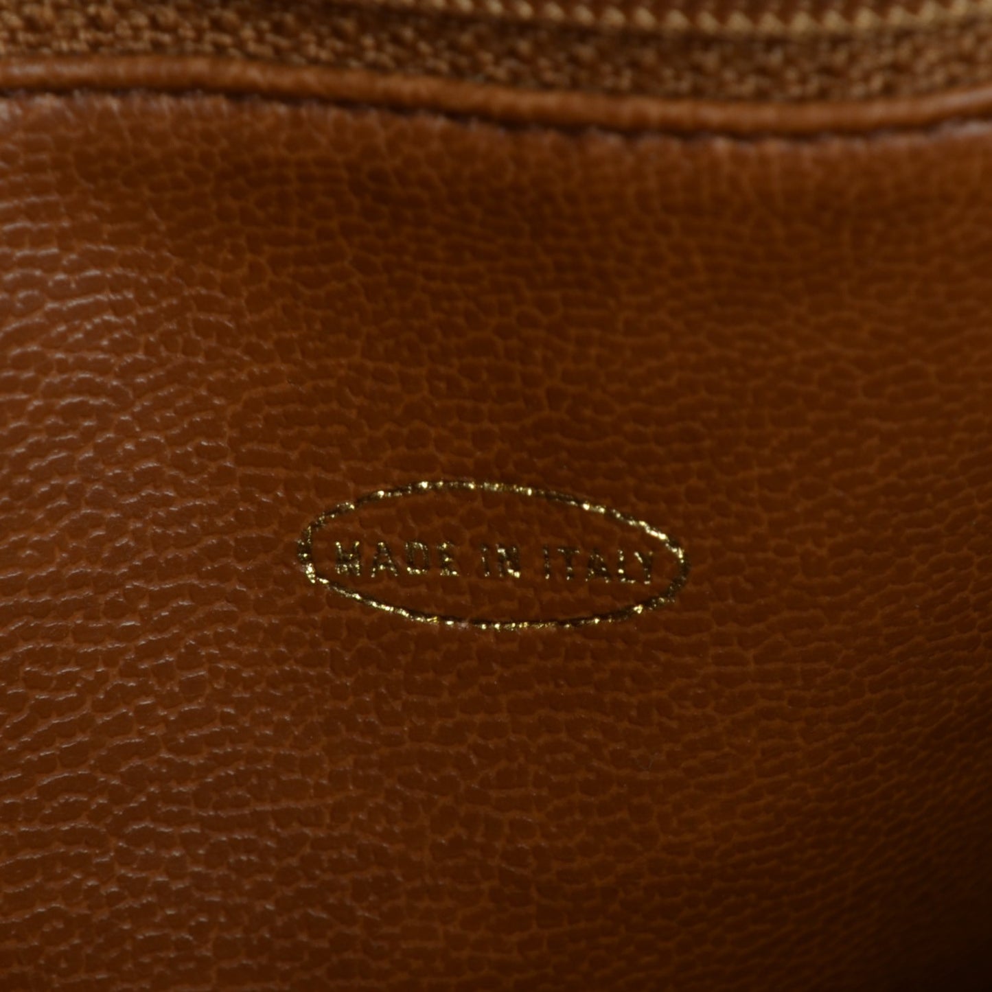 Lambskin CC Shoulder Bag Light Brown