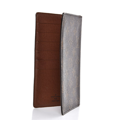Louis Vuitton Monogram Porte Chequier Cartes Credit European Checkbook Wallet 3 of 9