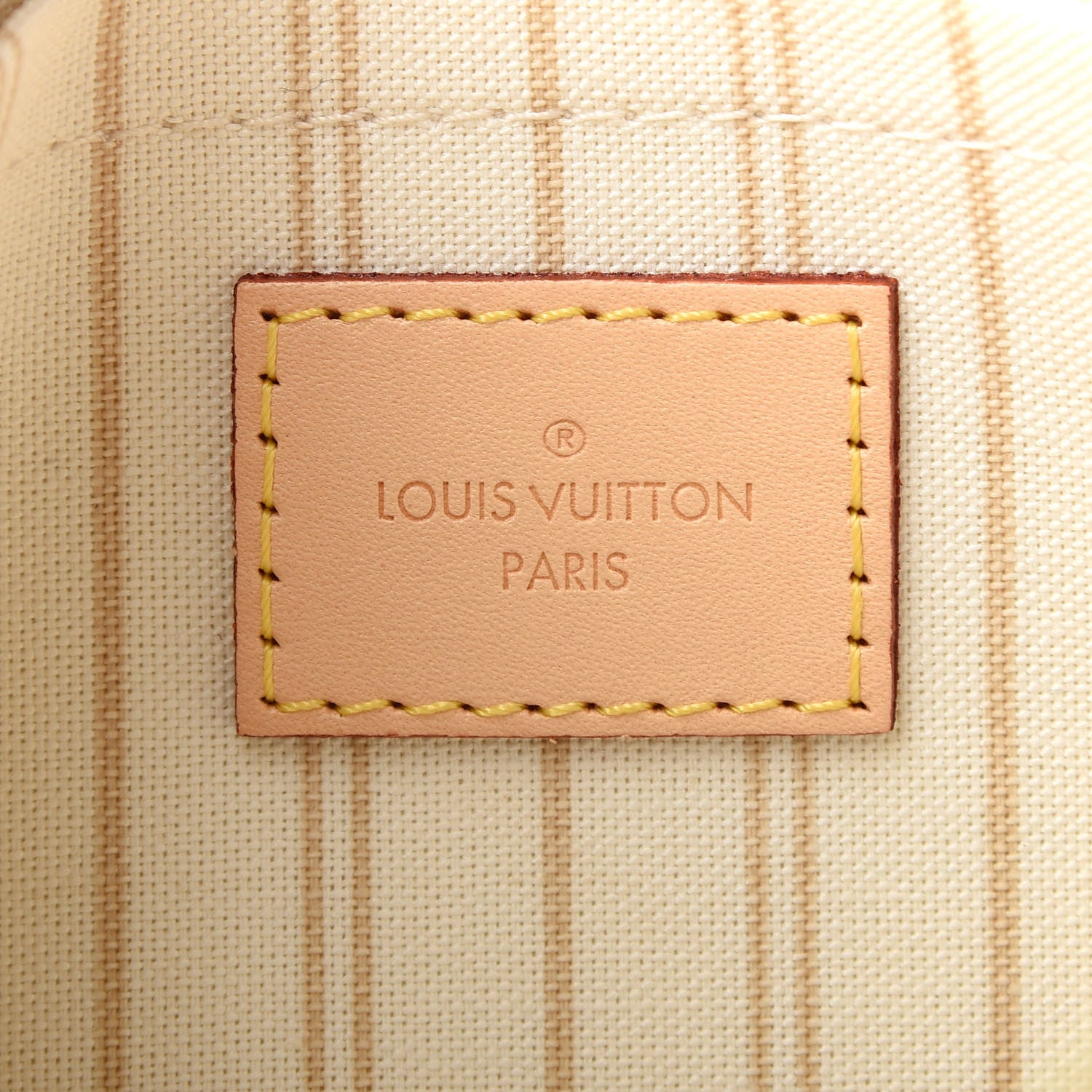 Louis Vuitton Damier Azur Neverfull MM GM Pochette 6 of 8