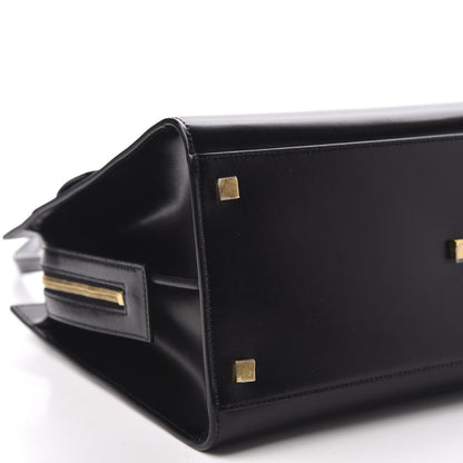 Saint Laurent Shiny Calfskin Medium Uptown Tote Black 4 of 8