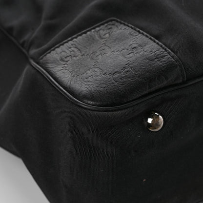 Gucci Guccissima Nylon Briefcase Black 10 of 12
