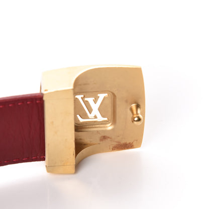 Louis Vuitton Monogram Multicolor LV Cut Reversible Belt 85 34 White Grenade 8 of 8