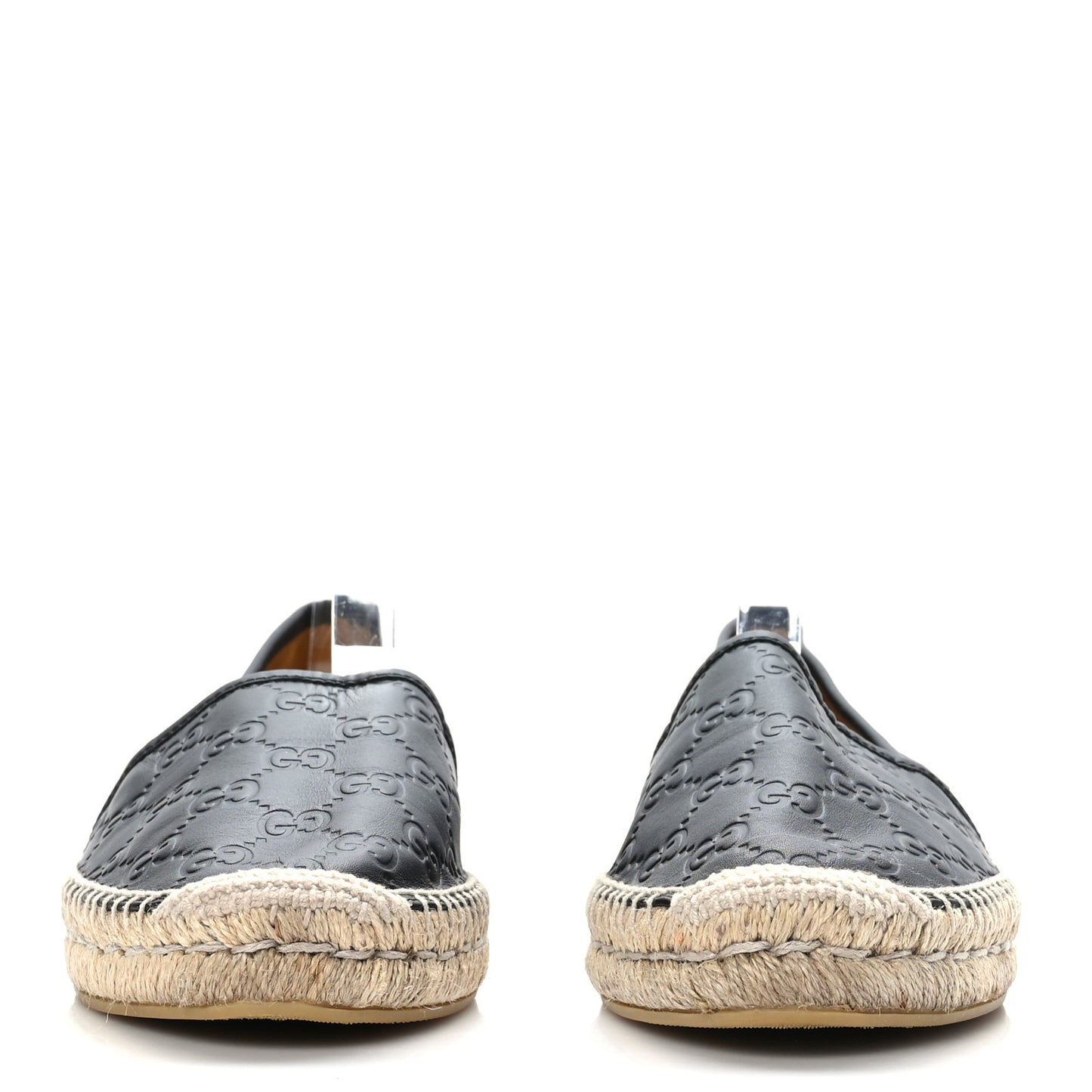 Microguccissima Signature Espadrilles 41 Black