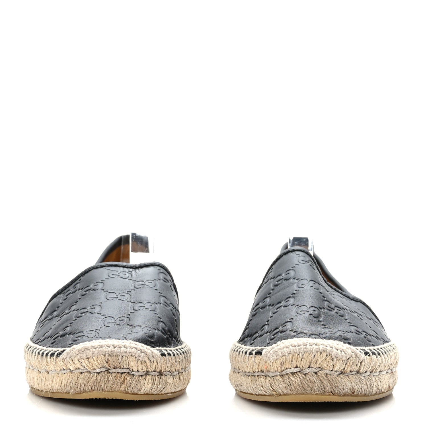 Gucci Microguccissima Signature Espadrilles 41 Black 2 of 7