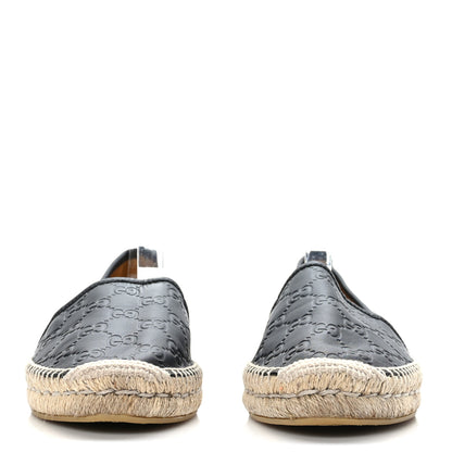 Gucci Microguccissima Signature Espadrilles 41 Black 2 of 7
