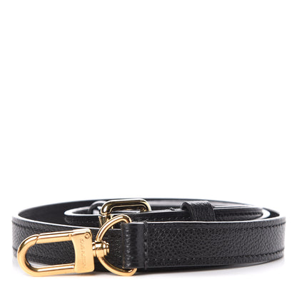 Louis Vuitton Calfskin Metis Adjustable Shoulder Strap Black 1 of 3