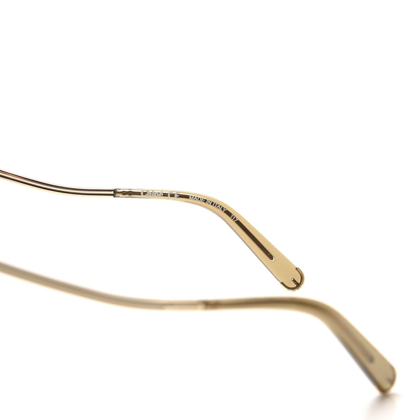 Oversized Round Milla Sunglasses CE125S Gold Havana