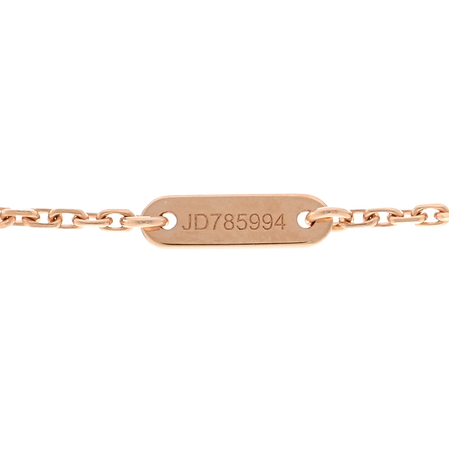 Van Cleef & Arpels 18K Rose Gold Sweet Alhambra Pendant Necklace 6 of 6