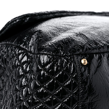 Chanel Vinyl XXL Rock and Chain Flap Black 8 of 20