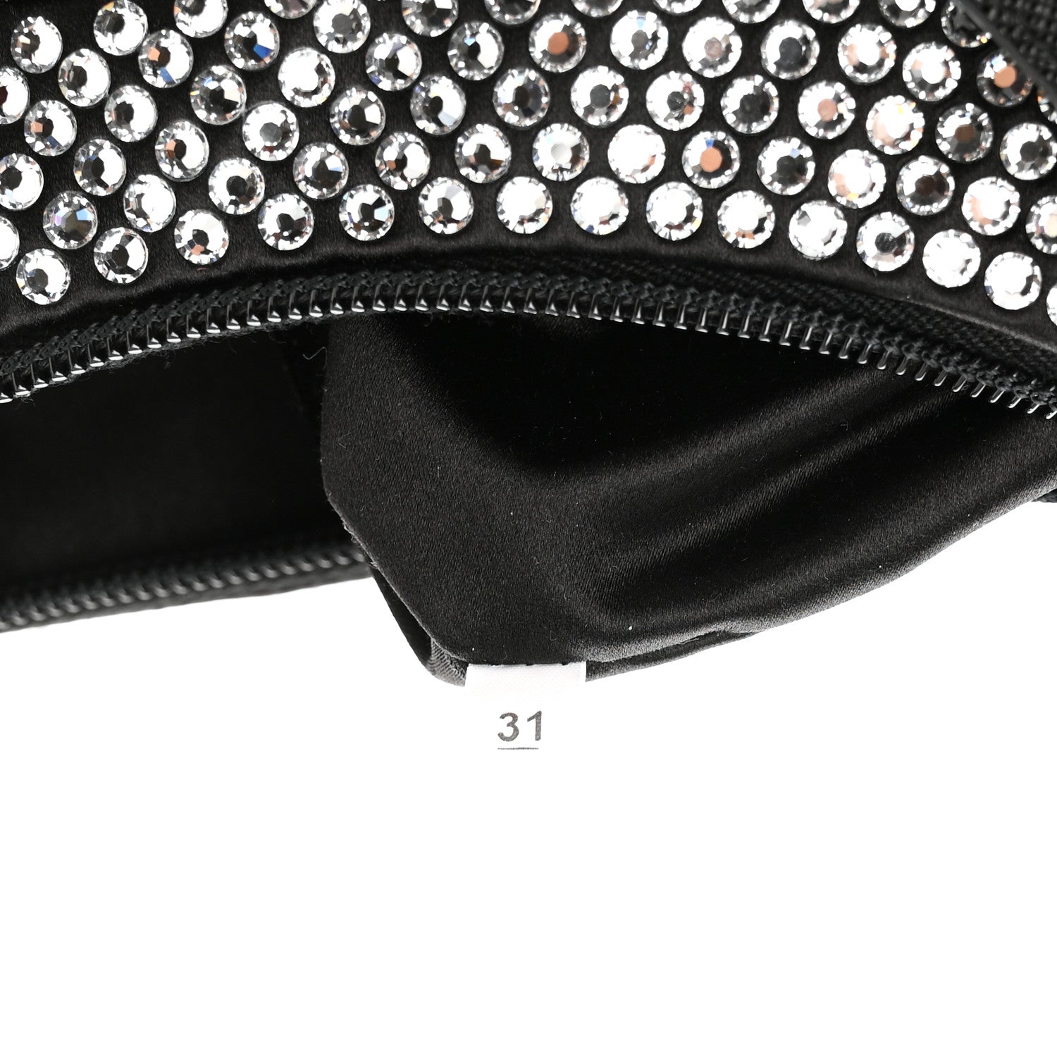 Prada Satin Crystal Mini Re-Edition 2000 Bag Cristal 7 of 11