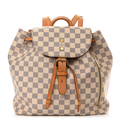 Louis Vuitton Damier Azur Sperone Backpack 1 of 9