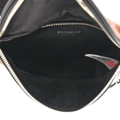 Burberry E-canvas Check Bum Bag Dark Birch Brown 5 of 11