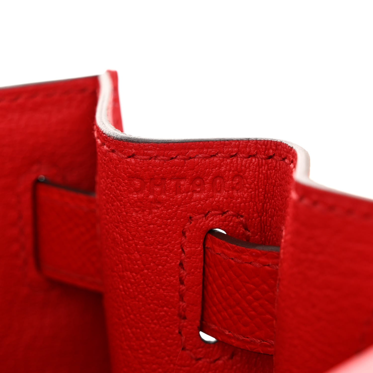 Hermes Epsom Kelly Sellier 28 Rouge de Coeur 7 of 12