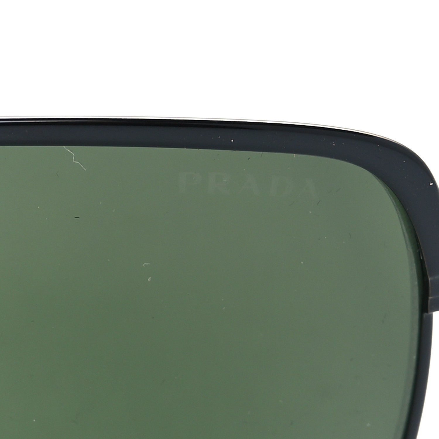 Prada Aviator Sunglasses SPR 53V Black 7 of 8