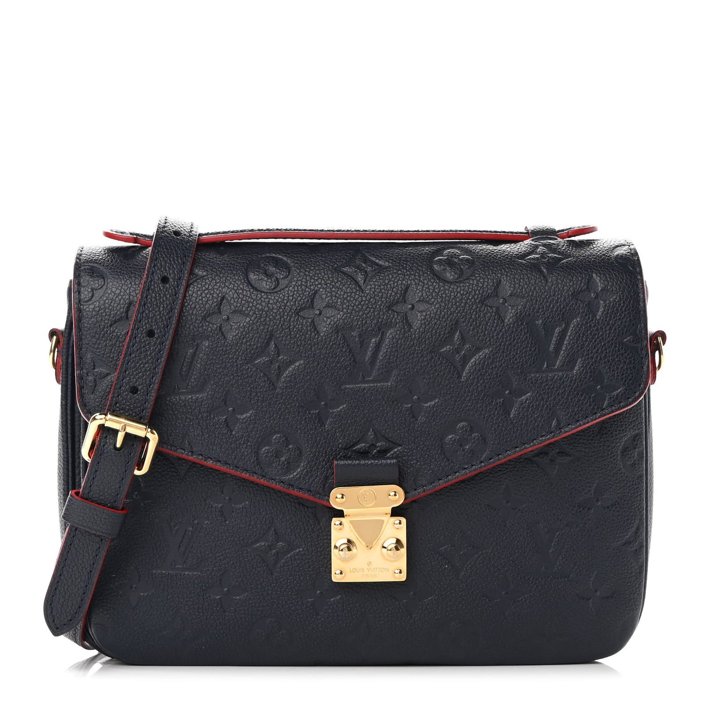 Empreinte Pochette Metis Marine Rouge
