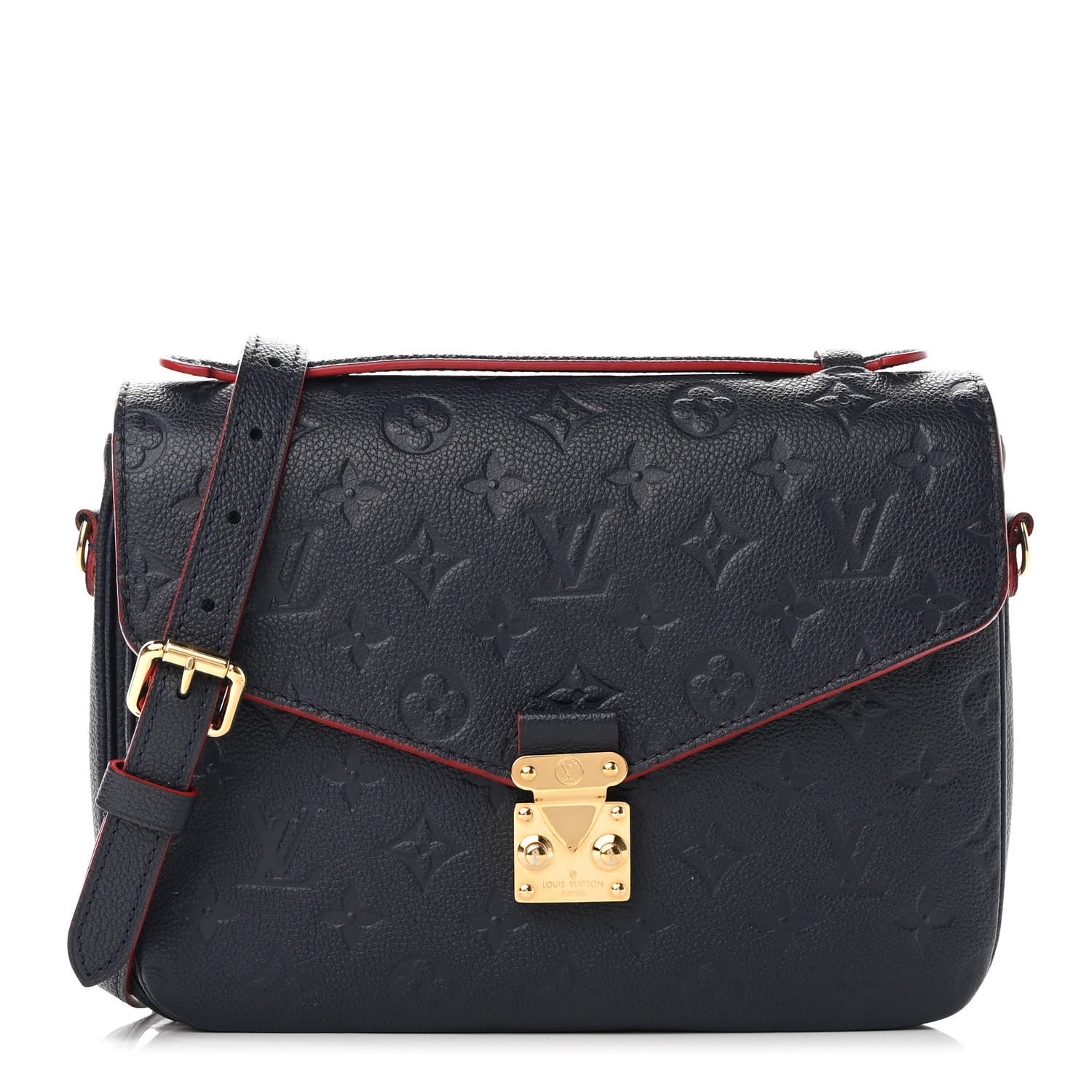 Louis Vuitton Empreinte Pochette Metis Marine Rouge 1 of 9