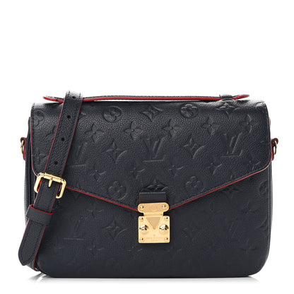 Louis Vuitton Empreinte Pochette Metis Marine Rouge 1 of 9