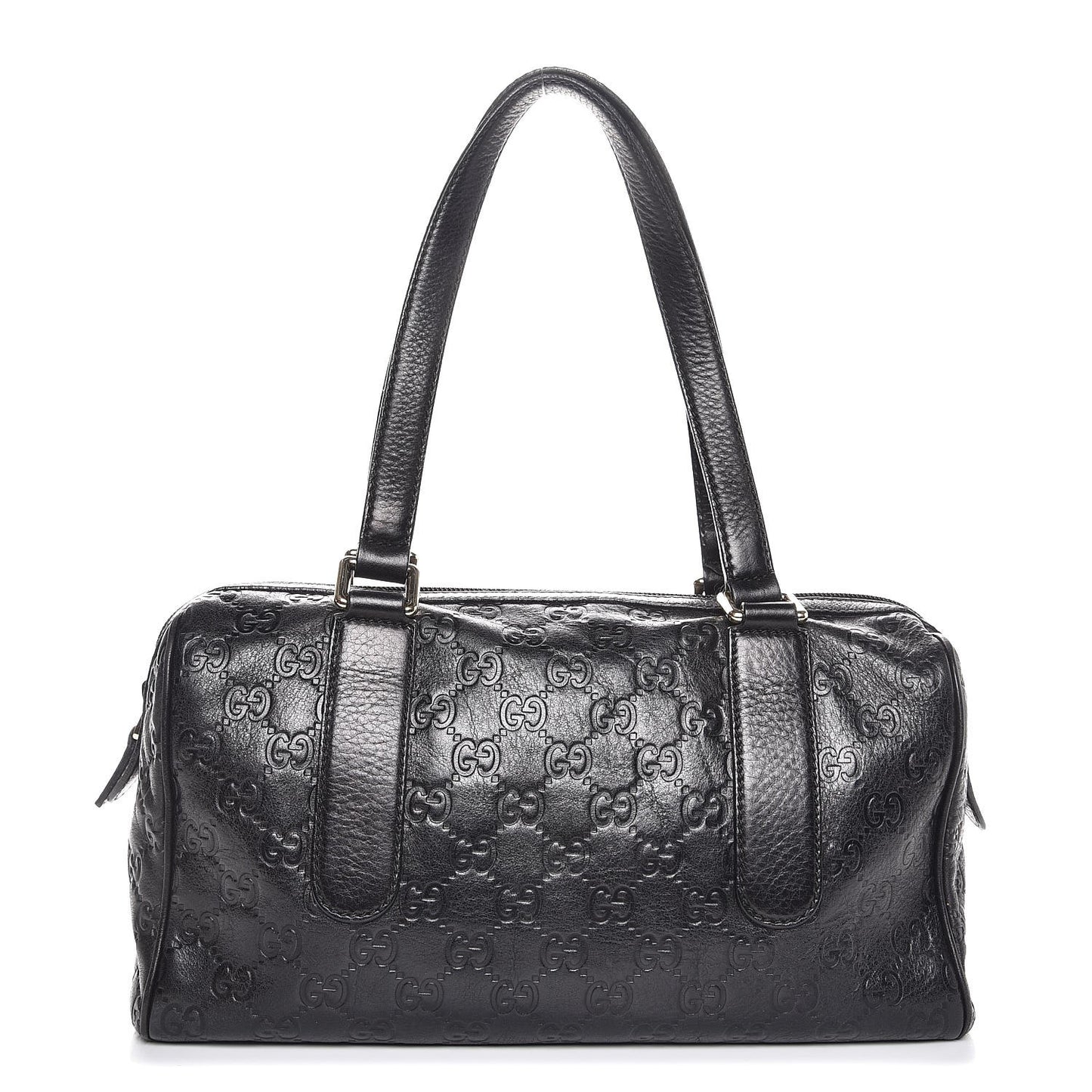 Guccissima Small Boston Black