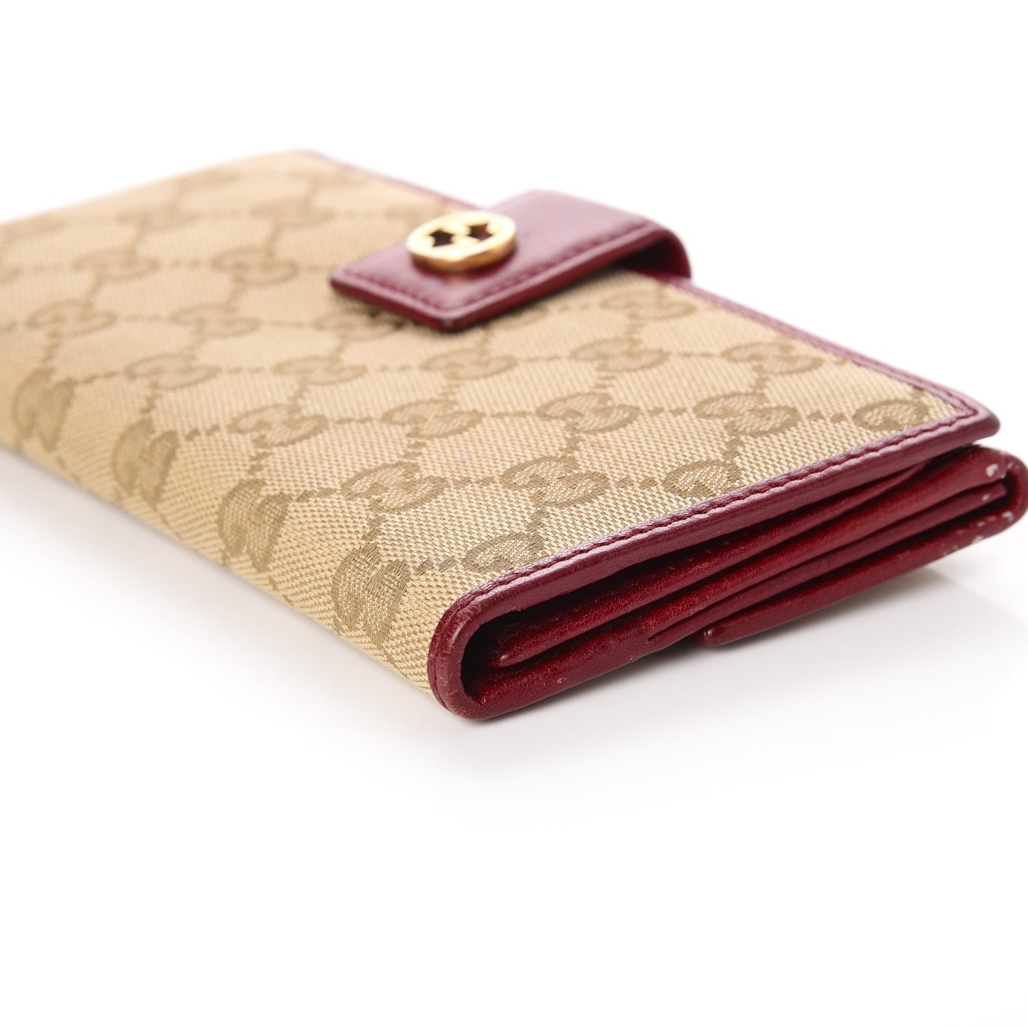 Gucci Monogram Miss GG Continental Wallet Red 10 of 19