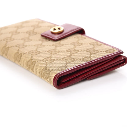 Gucci Monogram Miss GG Continental Wallet Red 10 of 19