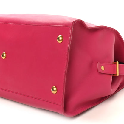 Saint Laurent Calfskin Large Classic Y Cabas Fuchsia 8 of 10