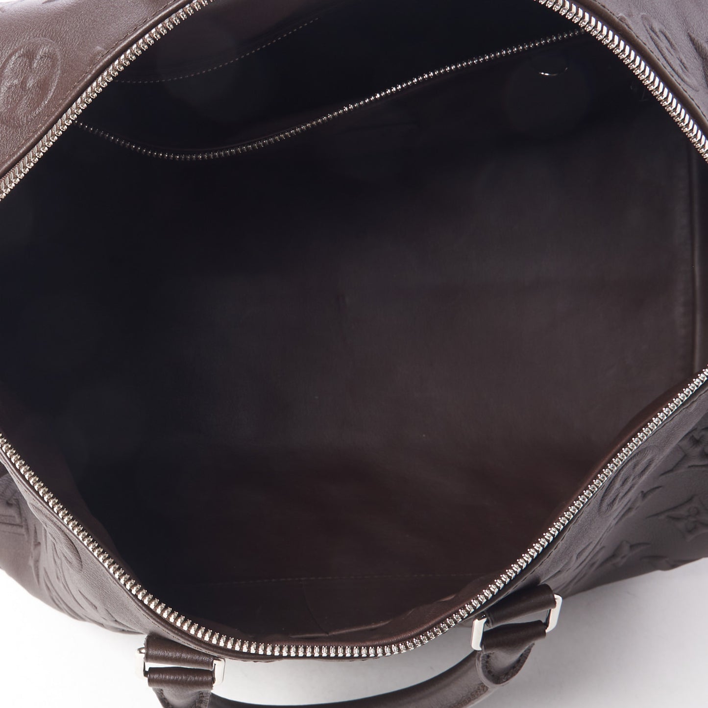 X EDUN Monogram Revelation Keepall 45 Bandouliere Brown
