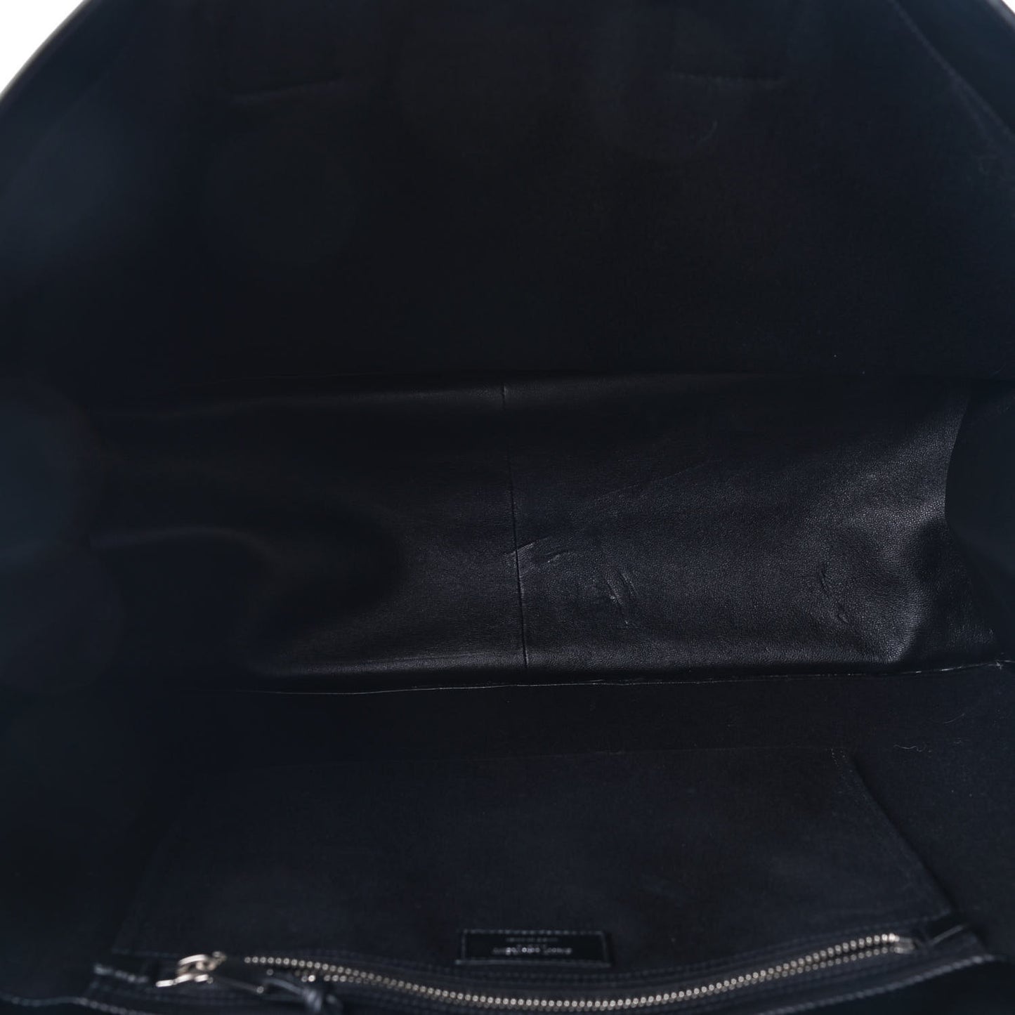 Vitello Rive Gauche Large Tote Black