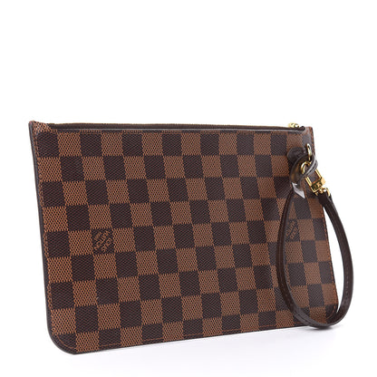 Louis Vuitton Damier Ebene Neverfull MM GM Pochette 3 of 9