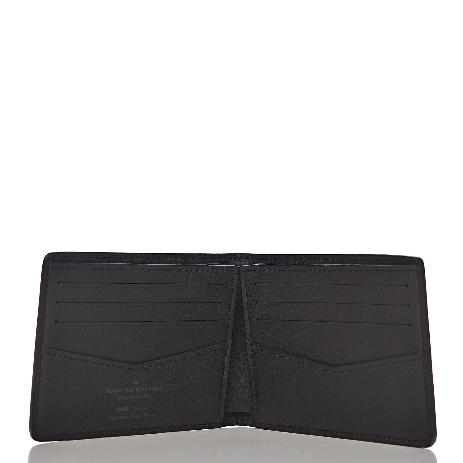 Louis Vuitton Taiga Rainbow Slender Wallet Black 5 of 7