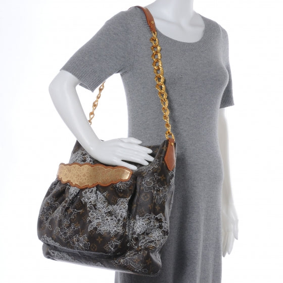 Monogram Dentelle Fersen Silver