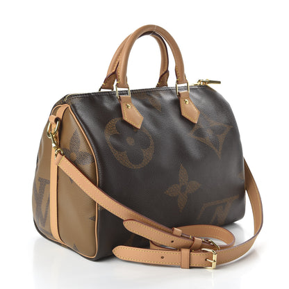 Louis Vuitton Reverse Monogram Giant Speedy Bandouliere 30 2 of 10