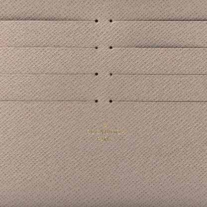 Louis Vuitton Calfskin Felicie Chain Wallet Card Holder Insert Tourterelle 7 of 7