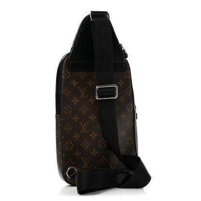 Louis Vuitton Monogram Macassar Avenue Sling Bag NM 2 of 13