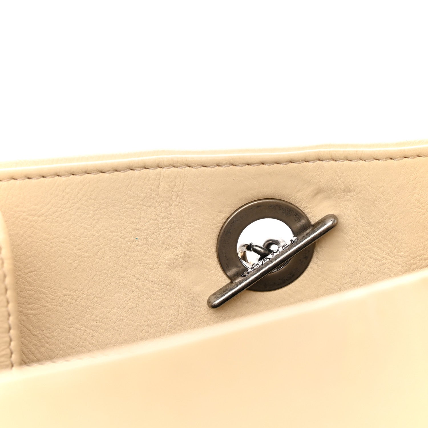Chanel Calfskin Medium Stitch It Tote Beige 14 of 15