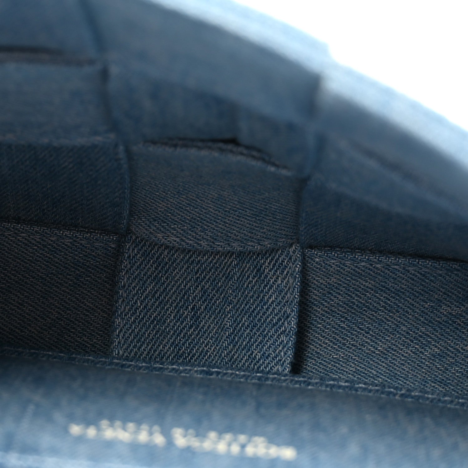 Bottega Veneta Denim Maxi Intrecciato Cassette Crossbody Bag Washed Indigo 4 of 9