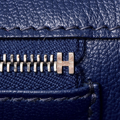Hermes Taurillon Clemence Birkin 35 Bleu Saphir 32 of 38