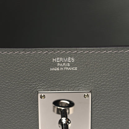Hermes Evercolor Kelly Messenger PM Gris Meyer 6 of 9
