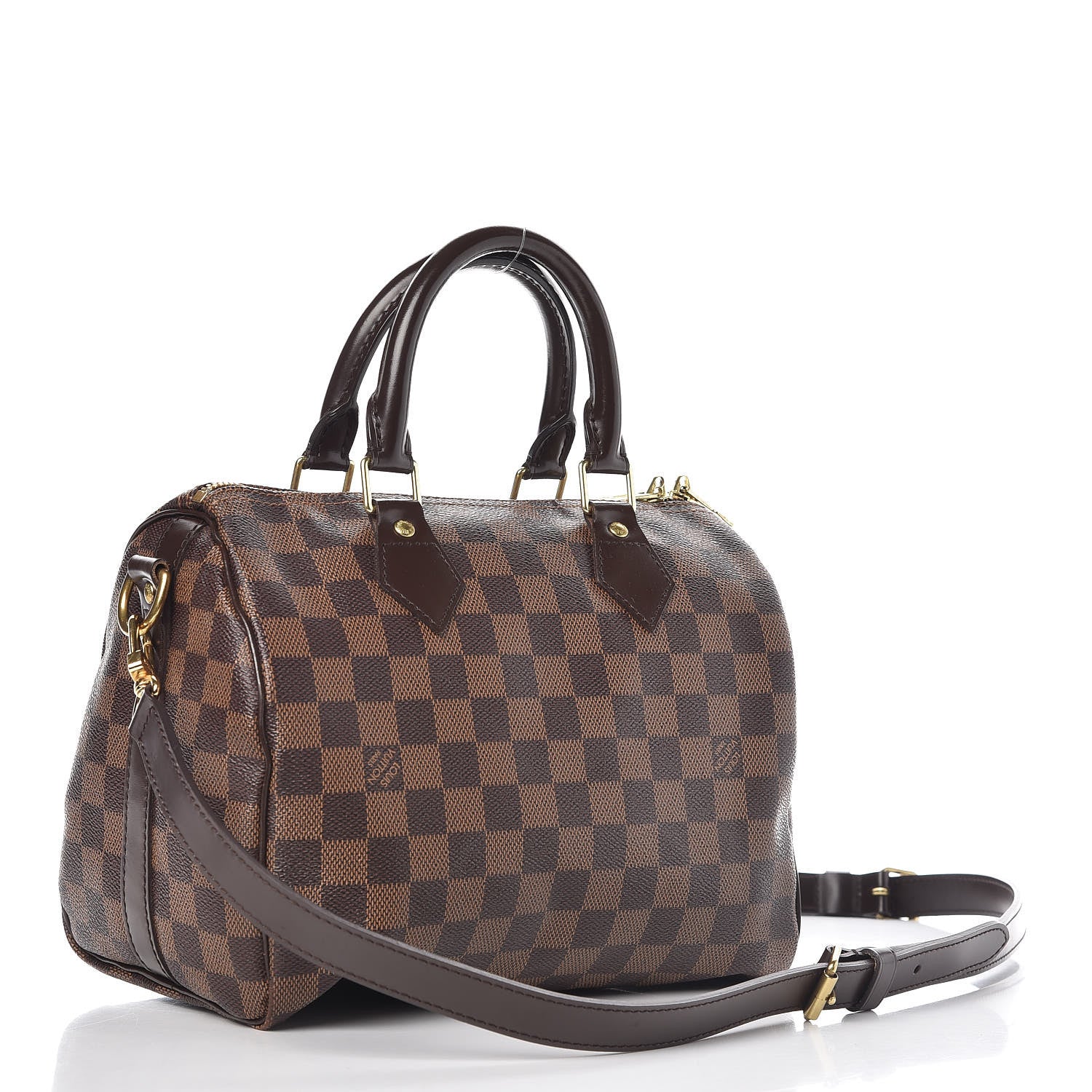 Louis Vuitton Damier Ebene Speedy Bandouliere 25 4 of 10